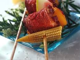 Brochettes De Magret De Canard Mais Abricots Et Figues Recette Alimentation Recette Brochette Recette