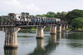 By the way, the real kwai river was just a trickle near burma, where boulle set his bridge; Datei Bridge Over The River Kwai Kanchanaburi Thailand Jpg Wikipedia