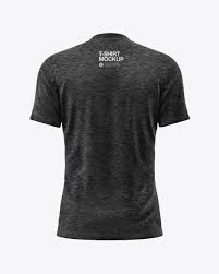 Download Melange Men S V Neck T Shirt Mockup In Apparel Mockups On Yellow Images Object Mockups