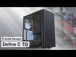 Compact size for a full atx chassis can hold up to a 240mm radiator disliked: Fractal Design Define C Tg My New Favorite Case Youtube