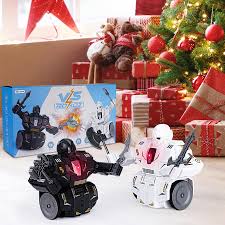 Buy MOTUWE RC Fighting Robots,Remote Control Battle Bots 4 weapons  available,Wrestling Battle Bots, 2-Player Electric Wrestling Toys,Fun  Electronic Fighting Kids & Family Game Online at Low Prices in India -  Amazon.in