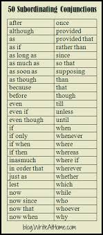 50 subordinating conjunctions and why they matter