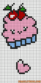 Alpha Friendship Bracelet Pattern 6269 Braceletbook Com Kawaii Cross Stitch Cross Stitch Beaded Cross Stitch