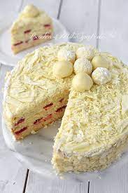 Bei meinen jungs steht schokoladenkuchen ganz weit oben auf der wunschliste. Weisse Schoko Truffel Torte