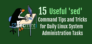 To escape or ignore the single quote is a common requirement for all database developers. 15 Useful Sed Command Tips And Tricks For Daily Linux System Administration Tasks