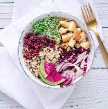 Start Your Weekend Off Right With A Beautiful Healthy Food Bowl Like This One From Ehvegan Healthy Christmas Dinner Quick Clean Eating Healthy