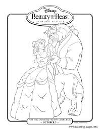 Beauty and the beast is a 1991 american animated musical film produced by walt disney animation studios and released by walt disney pictures. Coloring Page Beauty And Beast Coloring Pages Printable