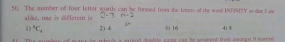 Students in preschool and kindergarten can play alphabet and spelling games with the letter c and build letter recognition and word recognition. How Many Permutations Of 4 Letters Can Be Made Out Of The Letters Of The Word Examination