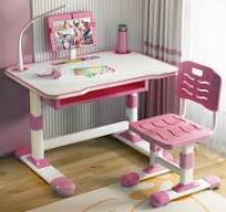 Table Good Quality Kids Furniture StarAndDaisy Multifunctional Kids Study  Table Set With LED Light