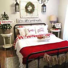 100 Warm Festive Red And White Christmas Decor Ideas Hike N Dip White Christmas Decor Christmas Decorations Bedroom Christmas Room Decor