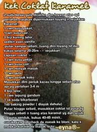 Contact resepi azlina ina on messenger. Resepi Kek Karamel Coklat Azlina Ina Aneka Resepi Bunda