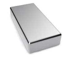 Spencer Large Strong Rare Earth Neodymium Magnets Heavy Duty Block Magnets  Powerful Permanent Rectangular Magnets - 50 x 25 x 10 mm