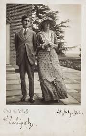 Virginia Woolf And Leonard Woolf At Dalingridge Place Photographic Postcard By George Duckworth July 23 1912 Virginia Woolf Leonard Woolf Virginia Wolf
