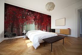 We've gathered around a showcase of bedroom wall murals in 28 aesthetic bedroom designs in order to inspire. Out Of Love Wallpaper Wall Mural In Romantic Bedroom Modern Bedroom Other By Wallsauce Houzz