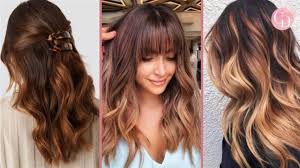 Un castano cioccolato sul biondo con highlights sul caramello o dulce de leche oppure . Balayage Caramello A Chi Sta Bene Il Marrone Piu Dolce Dell Autunno