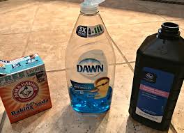 This homemade grout cleaner works great and it only requires 2 ingredients: Diy Tile Grout Cleaner The Cards We Drew