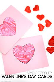 Return to top of page. Toddler Valentines Day Cards Red Ted Art Make Crafting With Kids Easy Fun