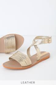 Product review details, this product has received, on average, 5.00 star reviews, there is. Copacabana Gold Strappy Sandals Gold Leather Sandals Lulus