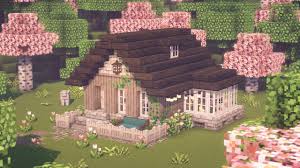 This is my enchanted garden fairy cottage build friends! Aesthetic Minecraft Tiny House Relaxing Video Youtube