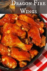 Dragon Fire Chicken Wings Restaurant Style Spicy Sweet Wings Baked In The Oven Petesdragon Wing Recipes Wing Sauce Recipes Fire Chicken