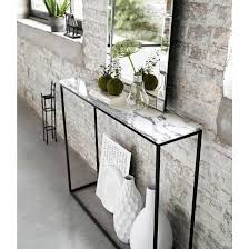 Mahaut Marble Console Table Marble Console Table Foyer Decorating Narrow Console Table