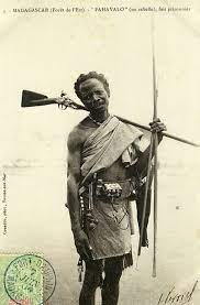 Malagasy Warrior Madagascar Culture African History Postcard Collection