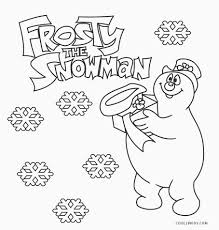 All these santa coloring pages are free and can be printed in seconds from your computer. Free Printable Snowman Coloring Pages For Kids