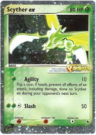 Maybe you would like to learn more about one of these? Scyther Ex Ex Ruby Sapphire 102 Pokemon Card