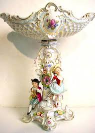 This book is the first i have found completely dedicated to authentic german dresden porcelain tableware & figurines. What S It Worth Dresden Porcelain Compote Bowl Made By Sitzendorf The Mercury News