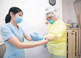 This comes after a nurse, who had completed the full vaccination regimen, tested … ** Couples Fighting Covid 19 Tan Tock Seng Hospital