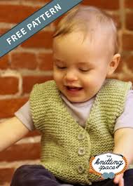 Endearing Knitted Baby Vest Free Knitting Pattern