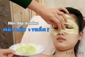 Nên đắp dưa leo mấy lần 1 tuần để da sáng khỏe, mịn màng?