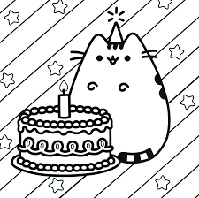 Cute unicorn coloring pages for kids: 20 Free Pusheen Coloring Pages To Print