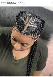 50 Absolutely Beautiful Feed In Braids Styles African American Braided Hairstyles African Braids Hairstyles Cornrow Hairstyles