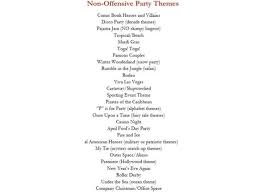 Texas Frats Ban Any Party Theme Involving Pimps And Or Hos Our college party theme list is ever expanding and adding so even though you might not see the college party theme you are looking for currently, always come back and check without further ado, heres our top college party themes list and college party ideas that hopefully will get you started! texas frats ban any party theme