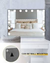 Hollywood makeup mirror 14 × 3w dimmable led bulbs 1x usb port free standing or wall touch of illumination to your bathroom or vanity with this gorgeous makeup mirror … metal frame and base. Factory Hot Sale Decorative Wall Hanging Mirror Hollywood Light Makeup Vanity Mirror 3000 6500k Dressing Table Mirror China Hollywood Mirror And Dressing Table Mirror Price Made In China Com