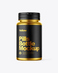 Psd with fixed background and smart layer, measuring 1080 x 1080 px at 150 dpi. Metallic Pills Bottle Mockup In Bottle Mockups On Yellow Images Object Mockups Design Mockup Free Mockup Bottle Mockup
