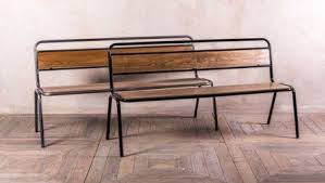47 Ideas Kitchen Table Bench With Back Chairs Dining Bench With Back Dining Bench Metal Dining Bench