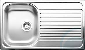 choosing a kitchen sink blue tea