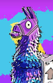 Llama Fortnite Game Art Desenhos Para Papel De Parede Papeis De Parede De Jogos
