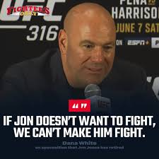 At he UFC 316 post-fight press conference, Dana White addressed the rumors  that Jon Jones has retired.