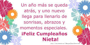 Felicitaciones De Cumpleanos Para Nieta Un Ano Mas Se Queda Atras Y Uno Nuevo Llega Para Llenarlo De Sonrisas Abrazos Y Momentos Especiales Feliz Cumpleanos Nieta Mensajesdeseosfelicitaciones Com