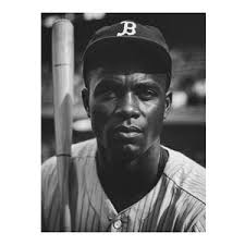 Jackie Robinson Minimalist Portait, Baseball Player