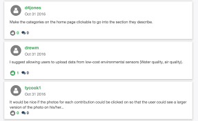Our collective grows as our clients becom… A Screenshot Of Some Of The Design Ideas That Were Posted By Naturenet Download Scientific Diagram
