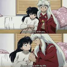 This Moment Inuyasha Inuyasha and kagome gain several allies during their journey, including shippo, miroku, sango and kirara. this moment inuyasha