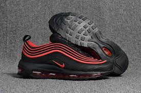 2018 Newest Nike Air Max 97 Black Red Sneakers Men Fashion Sneakers Fashion Beautiful Sneakers
