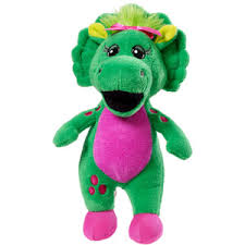 Barney baby bop green tv dinosaur 14 plush soft toy stuffed animal. Amazon Com Fisher Price Barney Buddies Baby Bop Toys Games