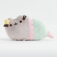 Pusheen The Social Media Cat Sensation Gets A Makeover In Mermaid Form Soft Plush Lt Br Gt Lt Br Gt Size Approximately 12 Pusheen Plush Plush Toys Plush