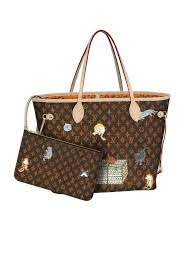 ルイ ヴィトンより 猫 犬 の新作バッグ モノグラムに手描き風猫 bolsos