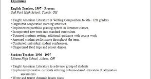 Great Website For Writing Resumes Teacher Resume Template Teaching Resume Examples Teacher Resume Template Free